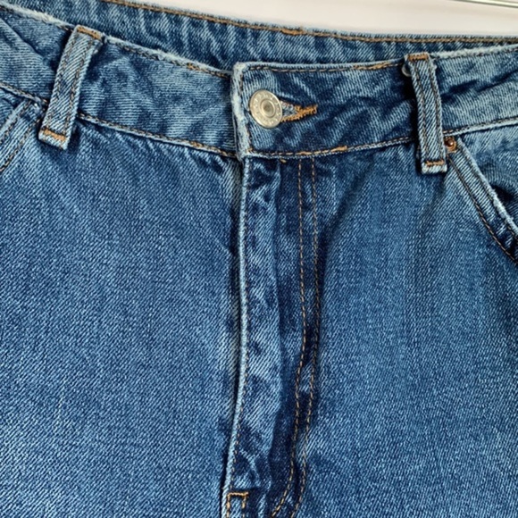 Topshop Moto Blue Skinny Jeans - Picture 5 of 11